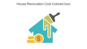 House Renovation Cost Colored Icon In Powerpoint Pptx Png And Editable Eps Format