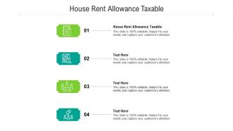 House rent allowance taxable ppt powerpoint presentation model objects cpb