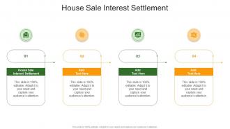 House Sale Interest Settlement In Powerpoint And Google Slides Cpb