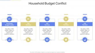 Household Budget Conflict In Powerpoint And Google Slides Cpb