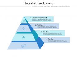 Household employment ppt powerpoint presentation pictures background images cpb