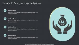 Household Family Savings Budget Icon