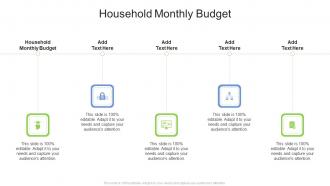 Household Monthly Budget In Powerpoint And Google Slides Cpb