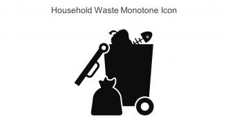 Household Waste Monotone Icon In Powerpoint Pptx Png And Editable Eps Format