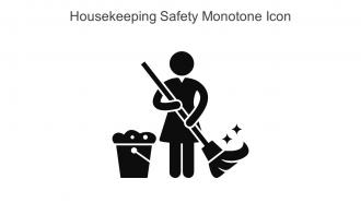 Housekeeping Safety Monotone Icon In Powerpoint Pptx Png And Editable Eps Format