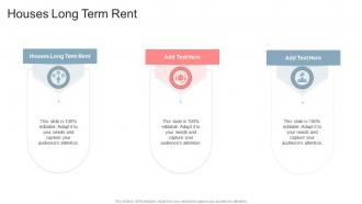 Houses Long Term Rent In Powerpoint And Google Slides Cpb
