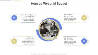 Houses Personal Budget In Powerpoint And Google Slides Cpb