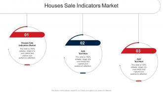 Houses Sale Indicators Market In Powerpoint And Google Slides Cpb