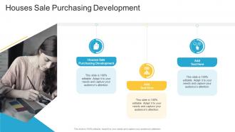 Houses Sale Purchasing Development In Powerpoint And Google Slides Cpb