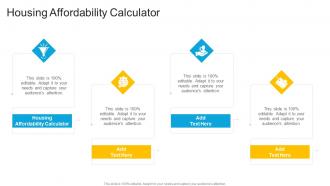 Housing Affordability Calculator In Powerpoint And Google Slides Cpb