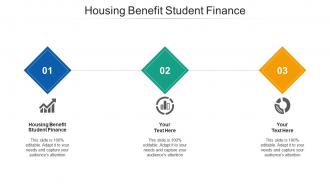 Housing benefit student finance ppt powerpoint presentation gallery vector cpb