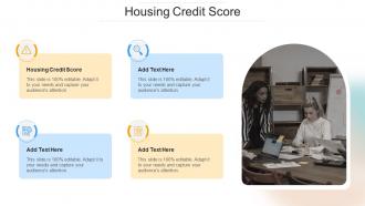 Housing Credit Score In Powerpoint And Google Slides Cpb