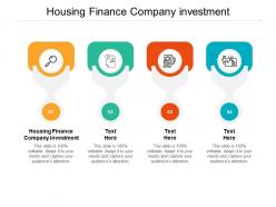Housing finance company investment ppt powerpoint presentation infographic template summary cpb