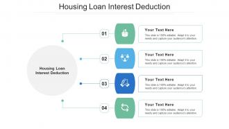 Housing Loan Interest Deduction Ppt Powerpoint Presentation Outline Background Cpb