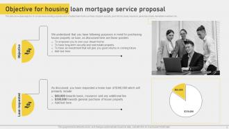 Housing Loan Mortgage Service Proposal Powerpoint Presentation Slides Captivating Template