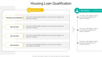 Housing Loan Qualification In Powerpoint And Google Slides Cpb