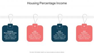 Housing Percentage Income In Powerpoint And Google Slides Cpb