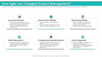 How agile has changed product management strategic product planning