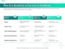 How ai is beneficial to end user in healthcare ppt gridlines
