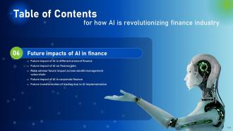 How AI Is Revolutionizing Finance Industry Powerpoint Presentation Slides AI CD Visual Compatible
