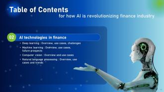 How AI Is Revolutionizing Finance Industry Powerpoint Presentation Slides AI CD Appealing Impactful