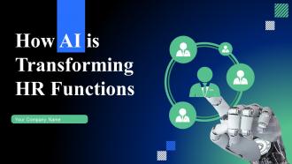 How AI Is Transforming HR Functions AI CD