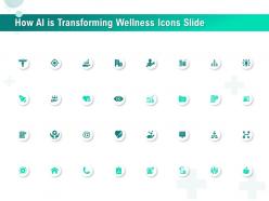 How ai is transforming wellness icons slide ppt file design