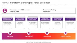 How AI Transform Banking For Retail The Future Of Finance Is Here AI Driven AI SS V