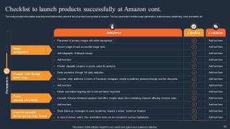 How Amazon Was Successful In Gaining Competitive Edge In The Market Complete Deck Strategy CD V Analytical Images