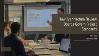 How Architecture Review Boards Govern Project Standards PPT Mockup AT