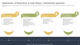 How Blockchain Is Reforming Trade Finance Industry BCT CD Content Ready Visual