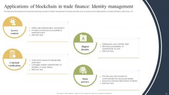 How Blockchain Is Reforming Trade Finance Industry BCT CD Customizable Visual