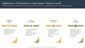 How Blockchain Is Reforming Trade Finance Industry BCT CD Compatible Visual