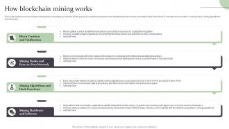 How Blockchain Mining Works Complete Guide On How Blockchain BCT SS