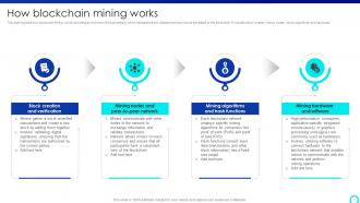 How Blockchain Mining Works Mastering Blockchain Mining A Step By Step Guide BCT SS V