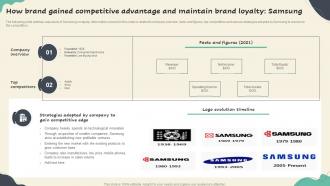 How Brand Gained Competitive Advantage And Maintain Samsung Competitive Branding Strategies