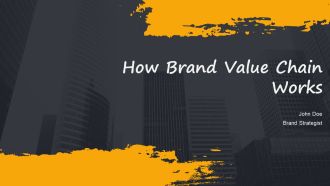 How Brand Value Chain Works PPT Guidelines AT