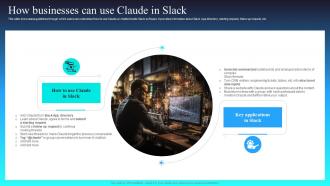 How Businesses Can Use Claude In Slack Claude AI The Newest AI Chatbot To Watch AI SS V