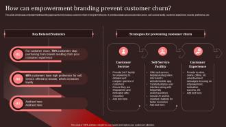 How Can Empowerment Branding Prevent Customer Churn Nike Emotional Branding Ppt Clipart