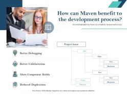 How can maven benefit to the development process better collaboration ppt graphics