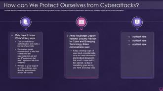 How can we protect ourselves from cyberattacks ukraine and russia cyber warfare it