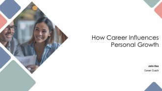 How Career Influences Personal Growth PPT Information AT