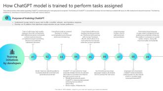 How Chatgpt Model Is Trained To Perform Tasks Assigned Chatgpt Impact How ChatGPT SS V