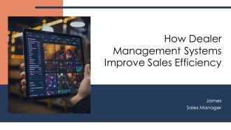 How Dealer Management Systems Improve Sales Efficiency PPT Graphics AT