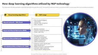 How Deep Learning Algorithms Utilized By NLP Technology What Is NLP And ...