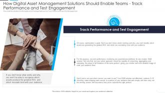 How Digital Asset Management Solutions Should Enable Teams Track Performance