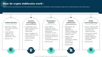 How Do Crypto Stablecoins Work Exploring The Role BCT SS