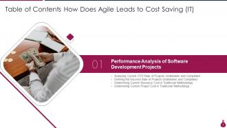 How Does Agile Leads To Cost Saving IT Powerpoint Presentation Slides