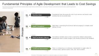 How does agile save you money it fundamental principles of agile development
