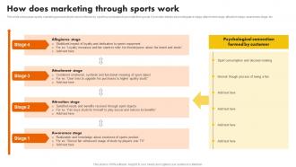 How Does Marketing Through Sports Work Sports Marketing Programs To Promote MKT SS V